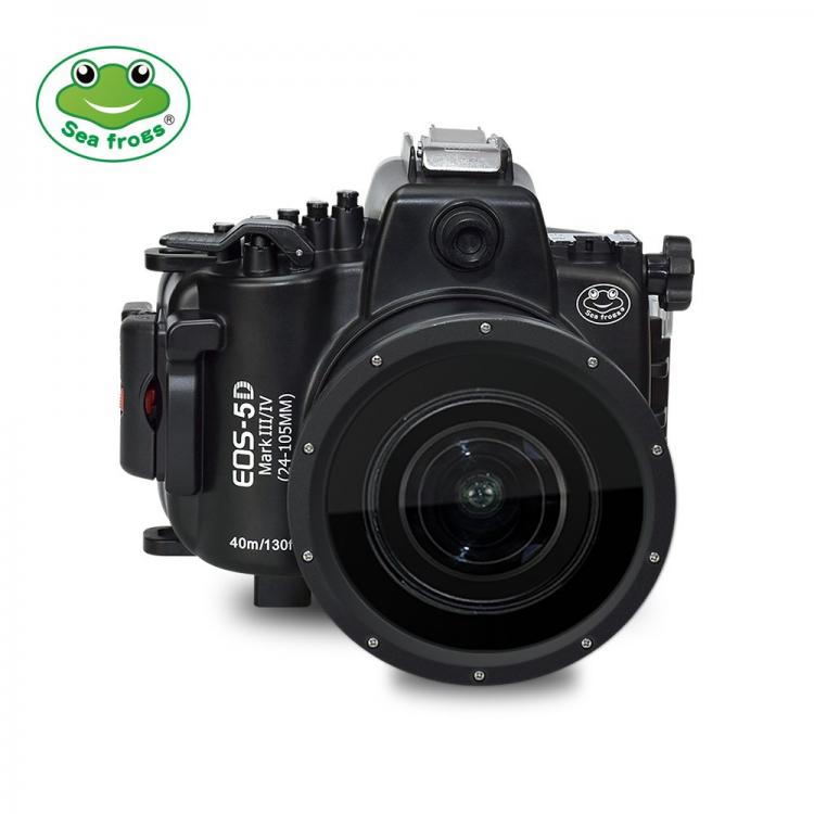 all in one place אביזרים Underwater Camera Case For Canon EOS 5D Mark III IV Diving Camera Bag With 24-105mm lenses Waterproof Protective Cover 1pc