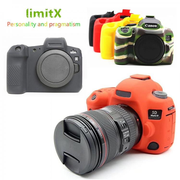 all in one place אביזרים Silicone DSLR Camera Case Cover Bag for Canon EOS R 90D 250D 5D Mark III IV 6D II 6D2 5D3 5D4 1300D 800D 850D SL3 T8i T7i T6