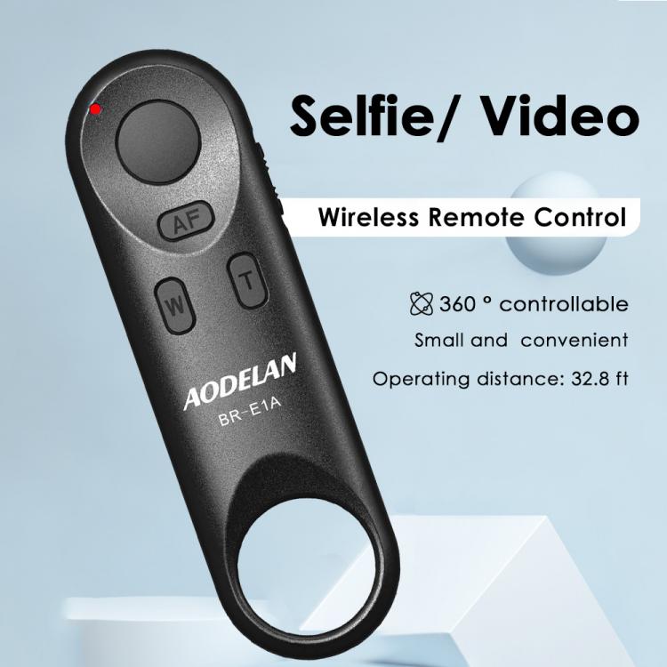 all in one place אביזרים AODELAN Wireless Remote Control BR-E1A for Canon EOS R,RP,R5,R6,M50,M200,90D,6DII,77D,Rebel T8i,T7i,SL3,SL2,G5XII,G7XIII,SX70HS