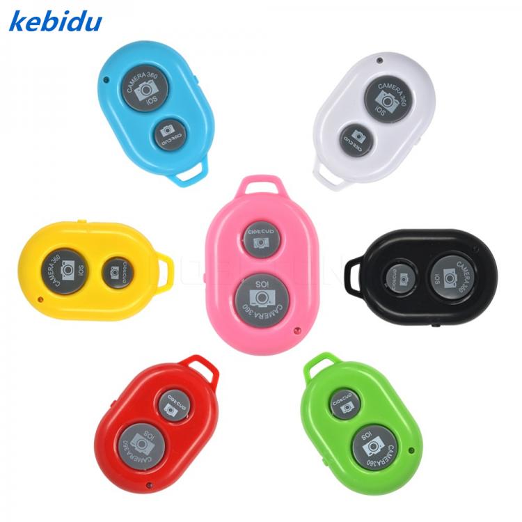 all in one place אביזרים kebidu 2018 Newest Original Bluetooth Remote Controller Wireless Bluetooth Camera Shutter For iPhone IOS Android Phone