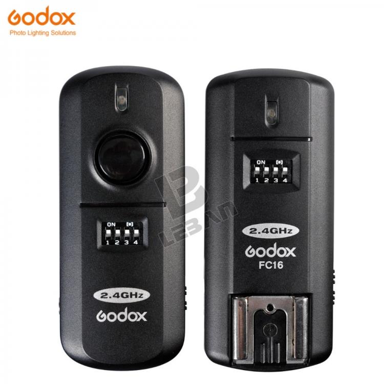 all in one place אביזרים Godox 16 channels Fc-16 Studio 2.4Ghz Remote Wireless Flash Trigger with Remote Shutter for Canon Nikon EOS Camera
