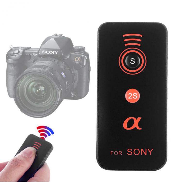 all in one place אביזרים Wireless Remote Control Shutter Release For SONY NEX-7/5T/N/R A6000 A7 A7II A7R A7S A330 A450 A500 A560 A700 A900 A65 A77 A99