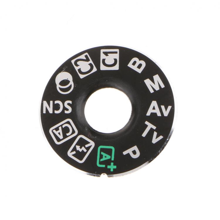 all in one place אביזרים 1 Piece Top Cover Function Dial Mode Plate Interface Nameplate Cap Label for Canon EOS 80D Digital Camera Repairing Parts