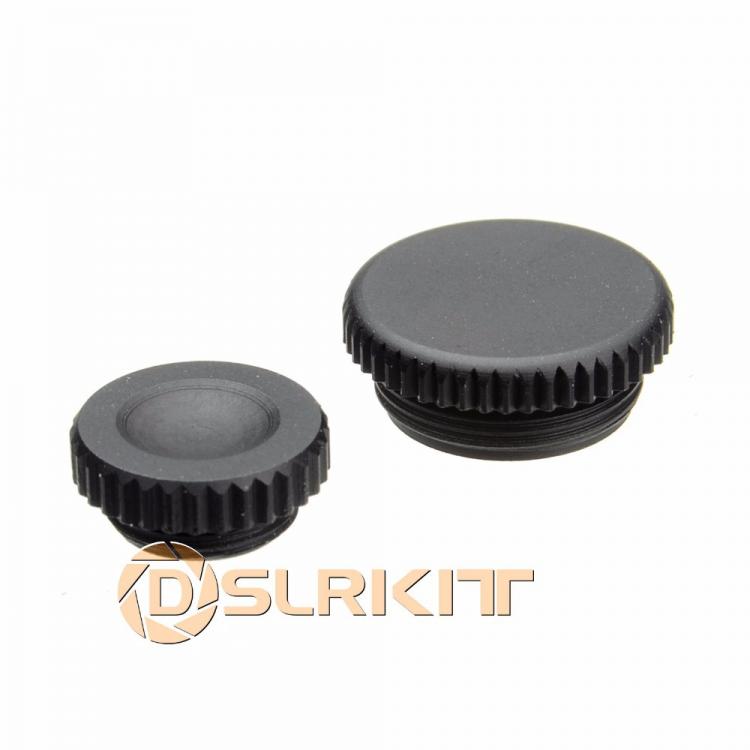 all in one place אביזרים DSLRKIT (Third Party) Remote + Flash PC Sync Terminal Cap Cover SET