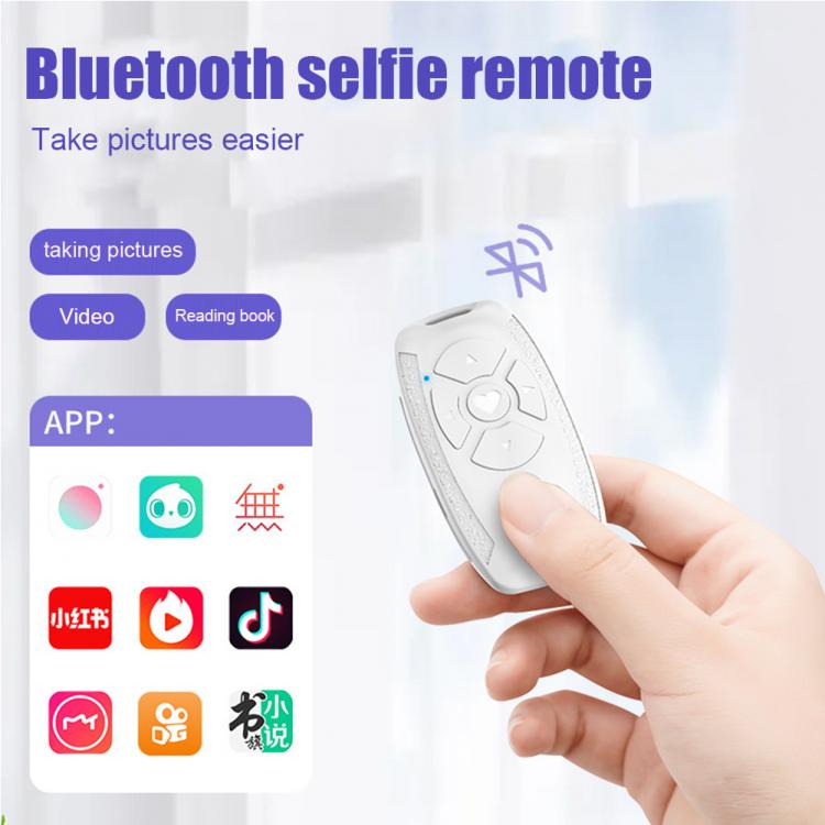 all in one place אביזרים Rechargable Bluetooth-compatible Remote Control Button Selfie Camera Stick Shutter Release Wireless Controller For Phones e-book