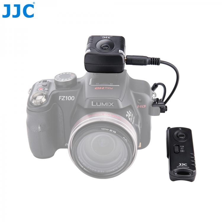 all in one place אביזרים JJC Camera 433MHz Shutter Release 16 Channels RF Wireless Remote Control for PANASONIC DMC-FZ20/DMC-FZ20K/DMC-FZ20S/DMC-FZ30