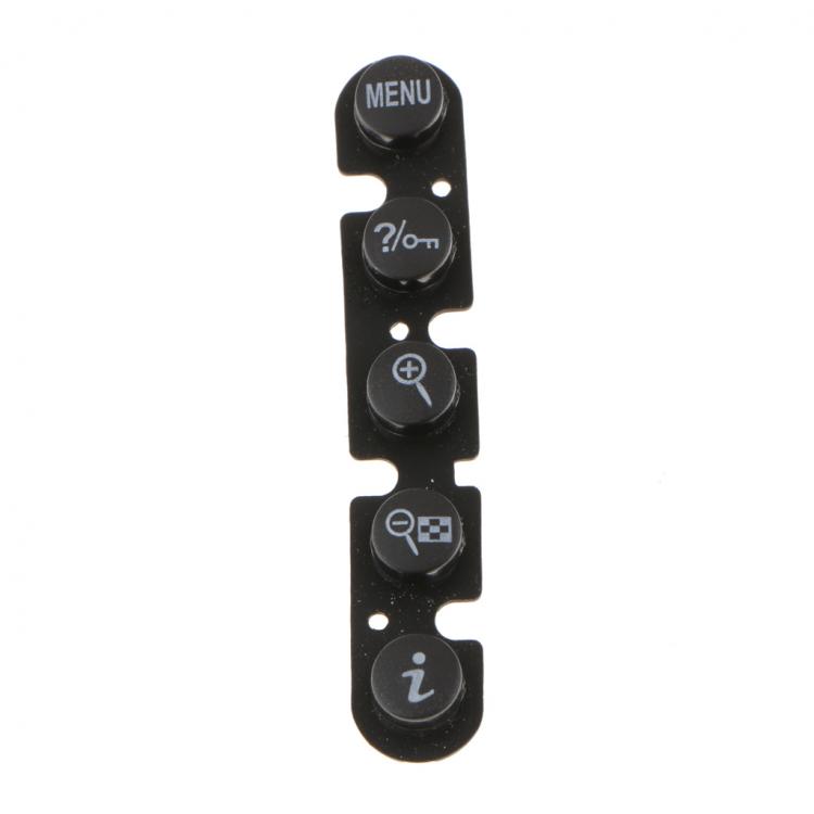 all in one place אביזרים Rear Back Function Button Rubber Cover Key Unit For Nikon D7100 D7200 Repair Part