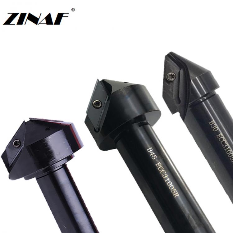 all in one place כלי עבודה ECC31005 30 degrees 45 degrees 60 degrees extra long cutting edge Chamfering cutter CNC chamfer milling cutter for XCET310404