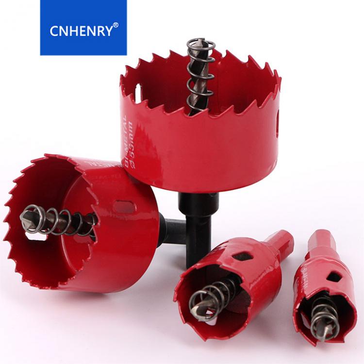 all in one place כלי עבודה Hole Saws 1PC 20mm-200mm M42 Bi-Metal Drill Bit Cutter Carpentry Tools Cutting Metal Plastic Iron Hand Tools
