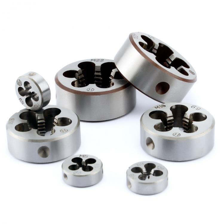 all in one place כלי עבודה Alloy Steel 1pcs Hard Round Die Tap Threading Metric Mini Dies Set Right Hand Die M3 M4 M5 M6 M8 M10 M12 M14 M16 M18 M20 M27 M30