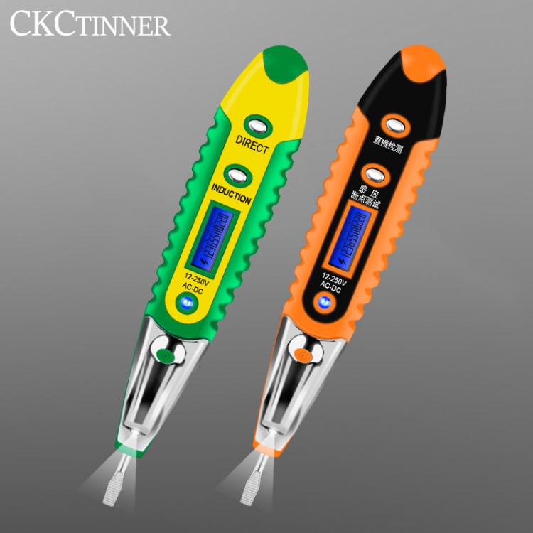 all in one place כלי עבודה MultiDigital  Test Pencil AC DC 12-250V Tester Electrical Screwdriver LCD Display Voltage Detector Test Pen Electrician Tools