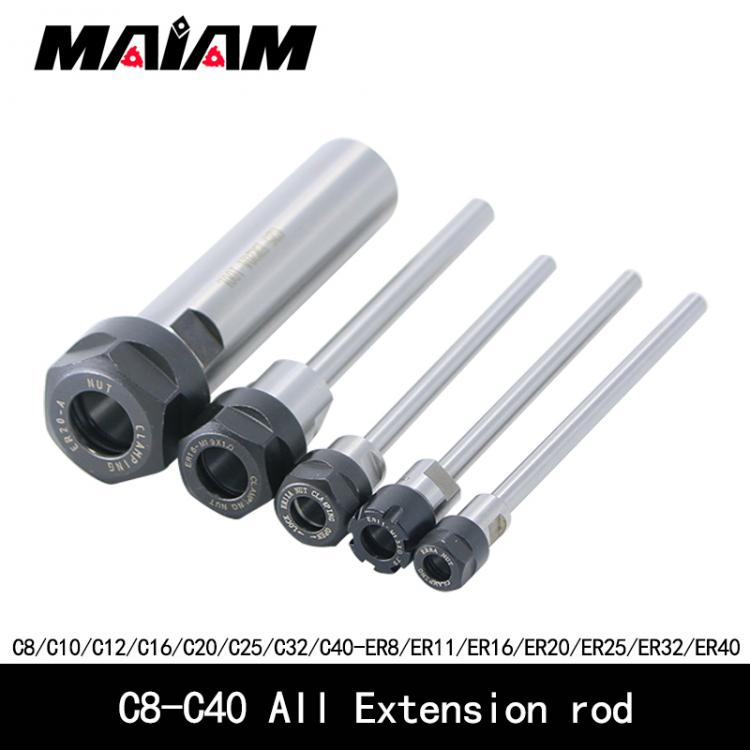 all in one place כלי עבודה C6 C8 C10 C12 C16 C20 C25 C32 ER8 ER11 ER16 ER20 ER25 ER32 60L 100L 150L Collet Chuck Holder CNC Milling Lengthen Tool carrier