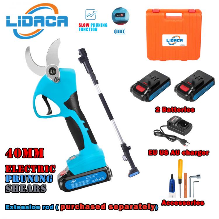 all in one place כלי עבודה 21V Cordless Pruner Lithium-ion Pruning Shear Efficient scissors Bonsai Electric Tree Branches garden tools electric SC-8605