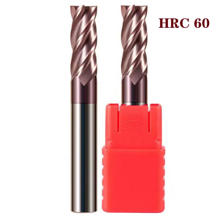 all in one place כלי עבודה 5 6 7 8 mm End Mill 4 Flute Carbide Milling Cutter HRC60 Metal Milling Cutter CNC Extended Cutter 50L 75L 100L 150L