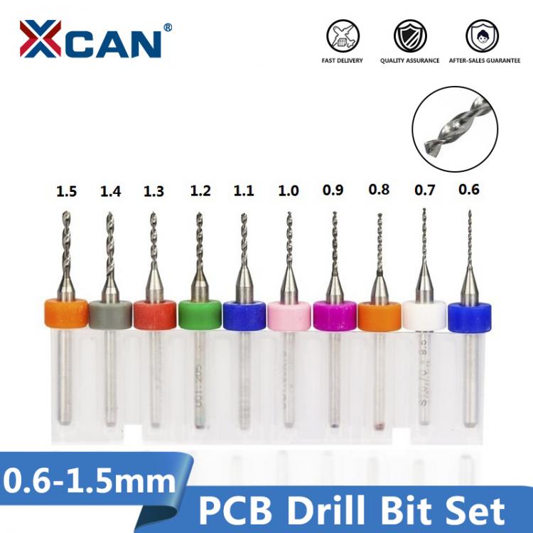 all in one place כלי עבודה Free Shipping 10pcs 0.6mm-1.5mm Import Carbide PCB Drill Bits Print Circuit Board Mini CNC Drilling Bit Set