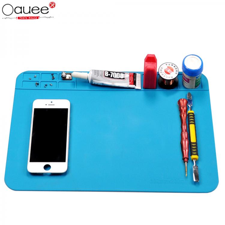 all in one place כלי עבודה ESD Heat Insulation Soldering Mat Job Tools Computer Phone Repair Tool Kit Working Repair Pad Heatresistant Maintenance Platform