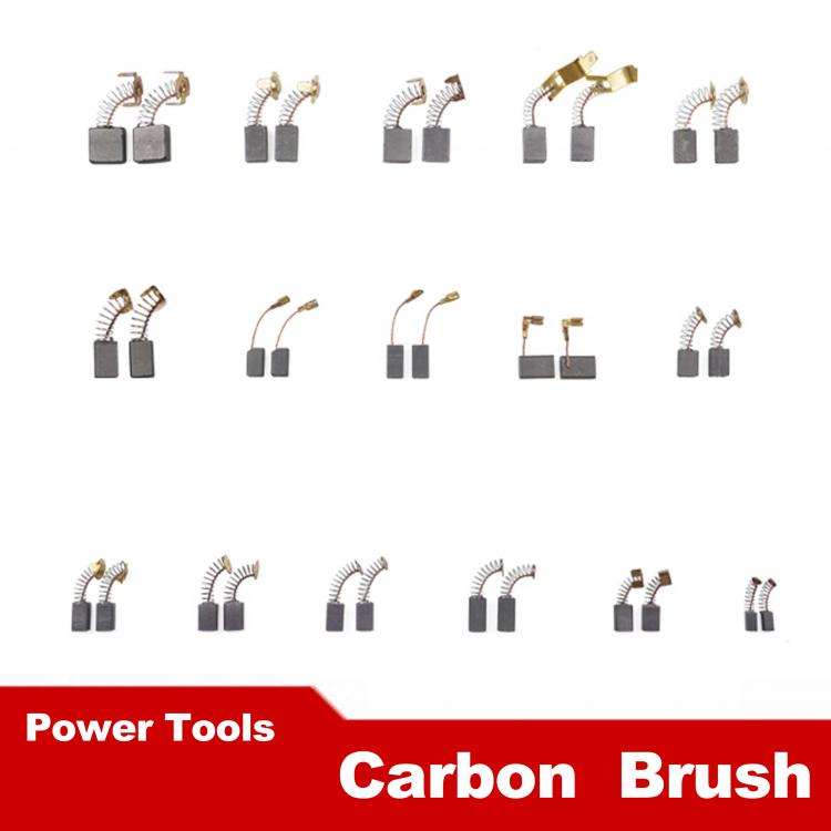 all in one place כלי עבודה Carbon Brush Spare Parts Replacement for Angle Grinder Demolition Hammer Cutting Machine Trimmer Cordless Drill