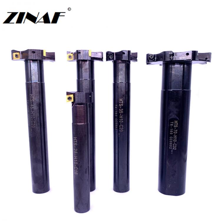 all in one place כלי עבודה HTS series 20mm-100mm T-slot milling cutter Trapezoidal slot milling cutter Side milling cutter for CCMT06 CNC milling machine