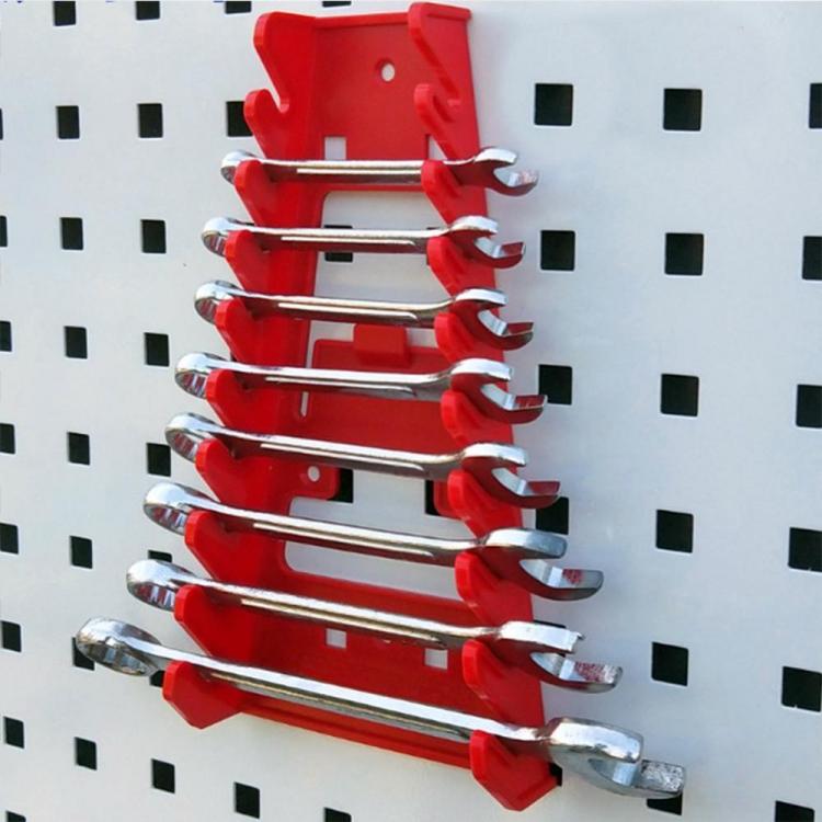 all in one place כלי עבודה Plastic Wrench Organizer Tray Sockets Storage Tools Rack Sorter Standard Spanner Holders Wrench Holder