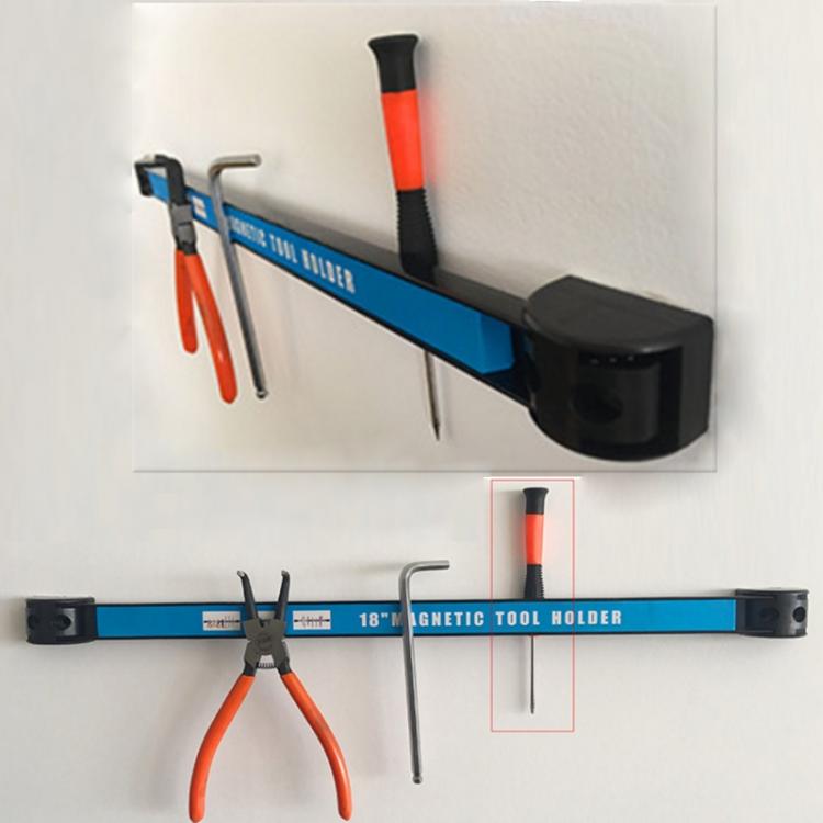 all in one place כלי עבודה 8" 12" 18" Magnetic Tool Holder Bar Organizer Storage Rack Knife Wrench Pliers LS'D Tool