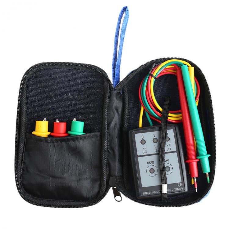 all in one place כלי עבודה Smart Digital LED Three 3 Phase Rotation with LED Indicator Tester Detector Meter 20-400Hz SP8030