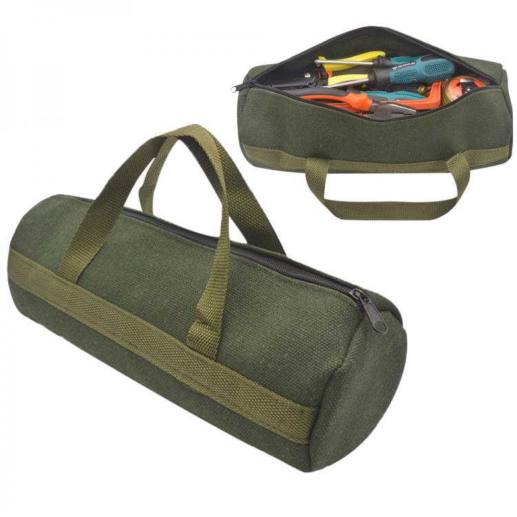 all in one place כלי עבודה Thickened Canvas Tool Pouch for Electrician Screwdriver Pliers Repair Hand Tools Portable Electrical Tool Storage Organizer Bags
