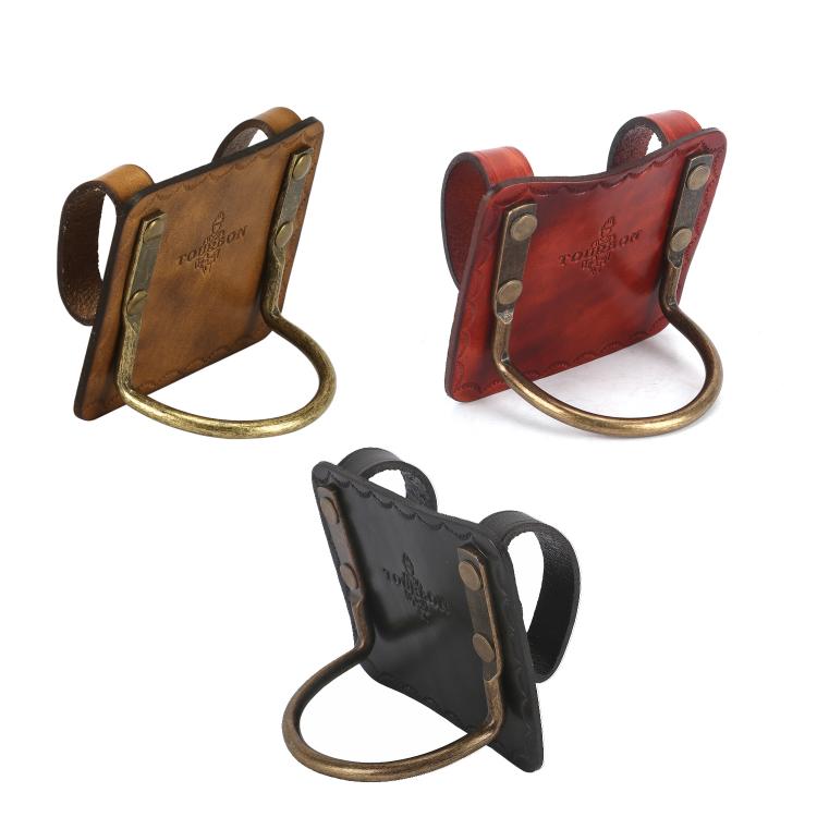 all in one place כלי עבודה Tourbon Genuine Leather Heavy Duty Steel Loop Hammer Holder Tool Holster