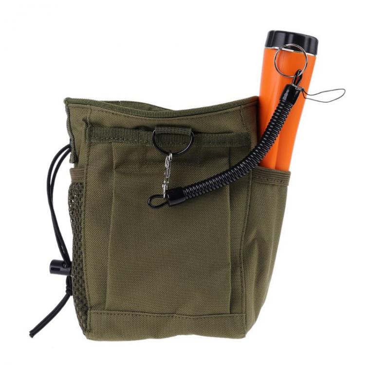 all in one place כלי עבודה Metal Detecting Pouch Bag Digger Supply Treasure Waist Luck Recovery Finds Bag Pinpointer Shovel Metal Detector Bag