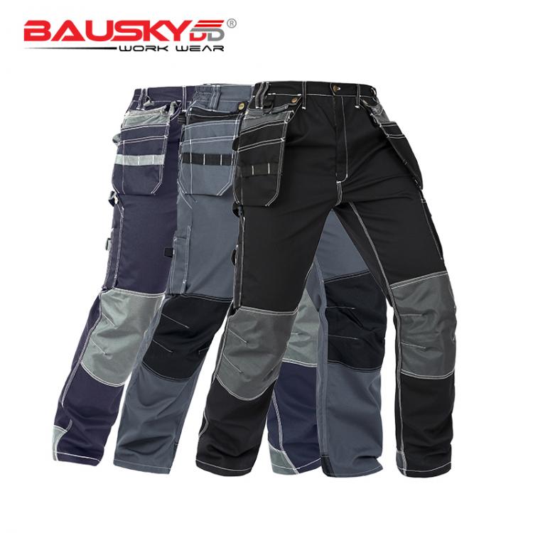 all in one place כלי עבודה Men's work wear working pants Tool trouser Black work trousers men workwear free shipping