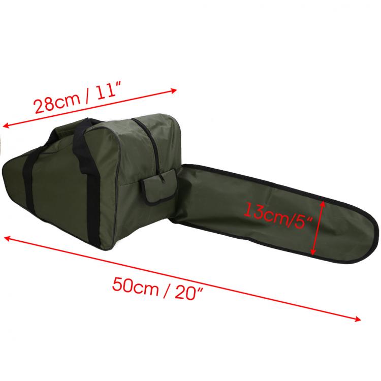 all in one place כלי עבודה 1 Pc Portable Chain Saw Oxford Fabric Carry Bag Protective Holdall Holder Case Green Waterproof For Lumberjack Chainsaw Case