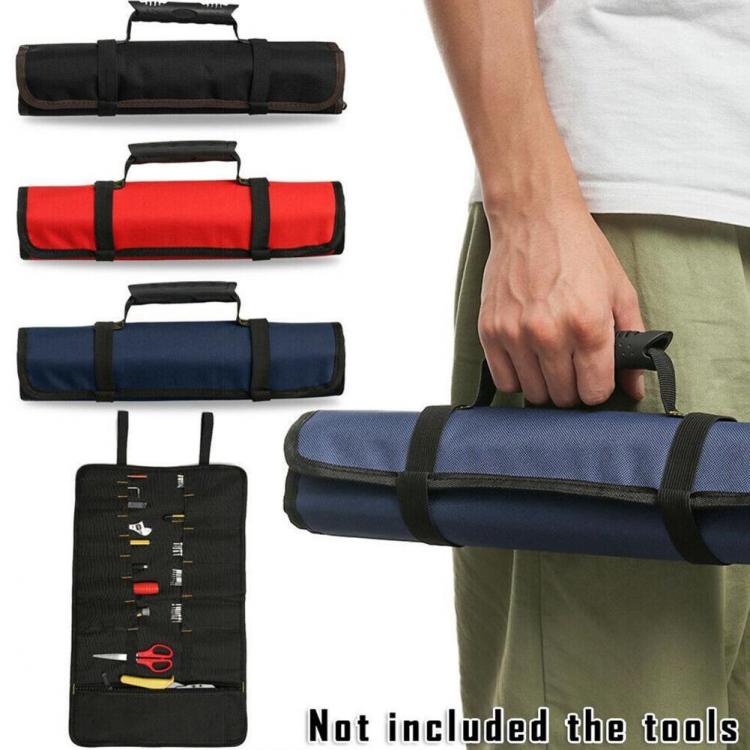 all in one place כלי עבודה New Multifunction Oxford Cloth Folding Key Bag Tool Roll Storage Portable Case Organizer Holder Pocket Tools Pouch