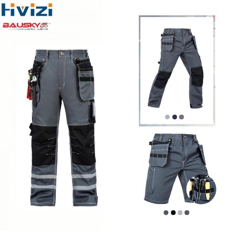 all in one place כלי עבודה Men's Workwear Work Pants Tool Trousers Overalls Coveralls Safety Clothing Pants Multi-function Pockets Overalls Cargo Clothe