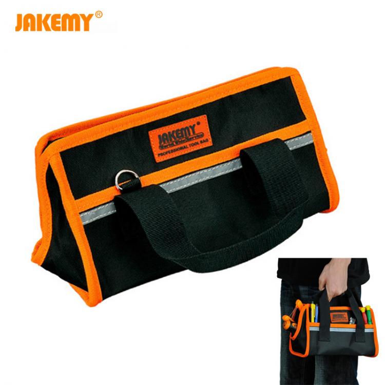 all in one place כלי עבודה JAKEMY Multifunction Tool bags Waterproof Oxford Cloth Portable Electrician Bag Wear-resistan Thicken Work Pocket Repair Tool