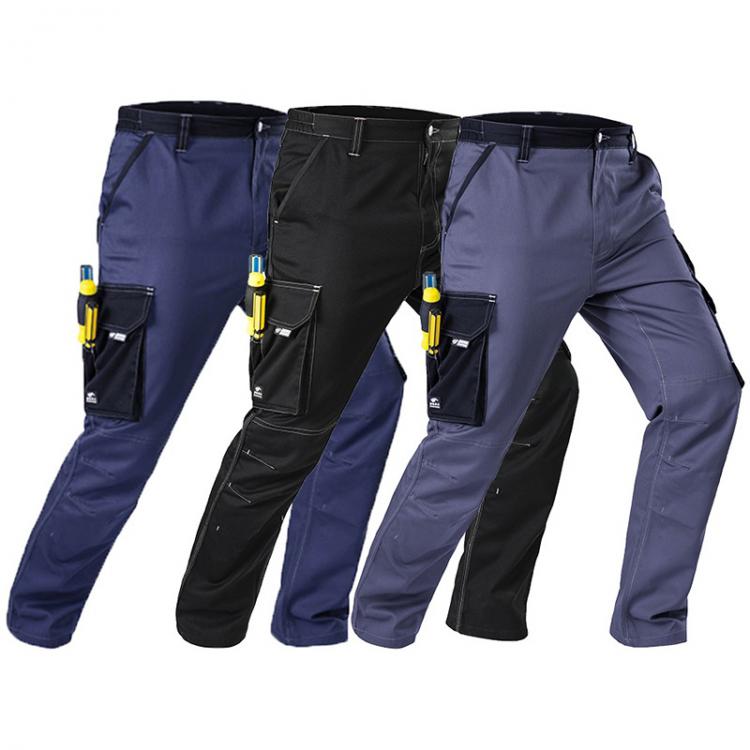 all in one place כלי עבודה 2020New High Quality Craftsman Men's Work Pants Workwear Multi Pockets Work Trousers Mechanic Workwear Free Shipping Cargo Pa