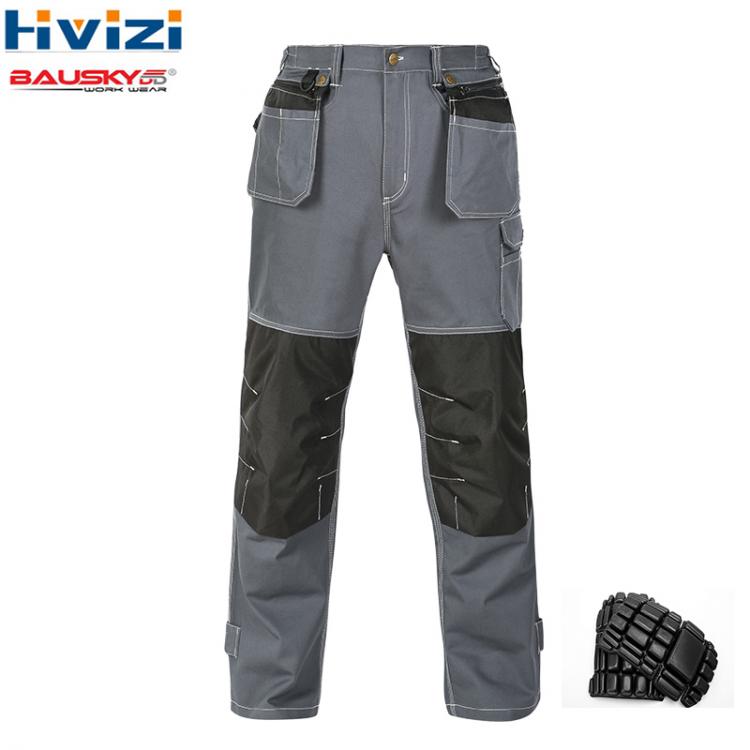 all in one place כלי עבודה Mens safety workwear pants work pants trousers tool pockets cargo pants with knee pads for electrician mechanic repairman