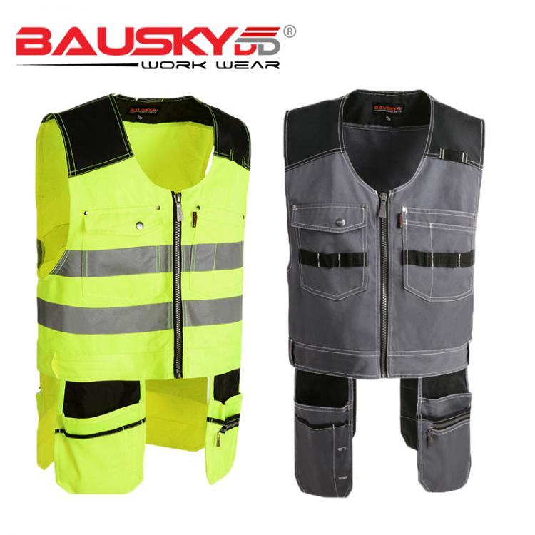 all in one place כלי עבודה Bauskydd High Quality Work Vests Men male female Outdoor Workwear Mens Multifunction Tool Multi pockets vest
