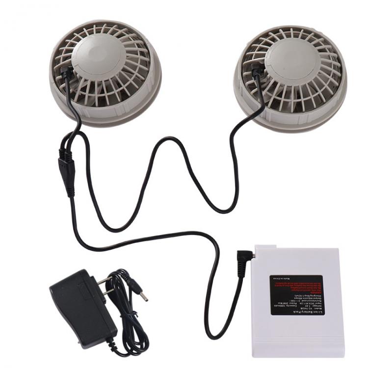 all in one place כלי עבודה Cooling Fan Jacket Air Conditioning Clothes Acceories (not Include Battery and charger)