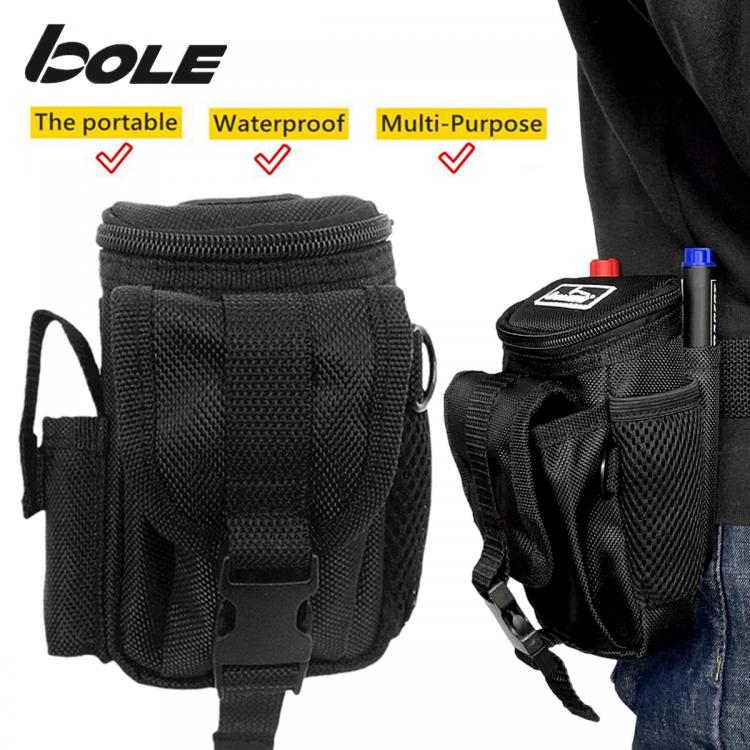 all in one place כלי עבודה BOLE Small Tool Waist Bag, Mobile Phone Bag, Small Multi-Meter Waist Bag 1680D Oxford Cloth Thick Exquisite Tool Bag