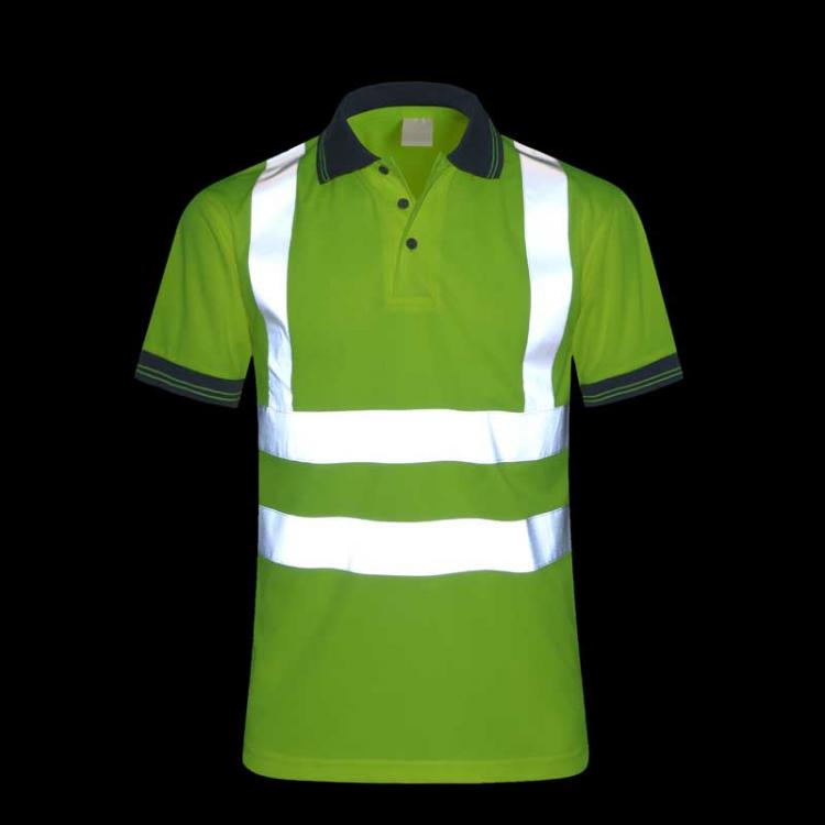 all in one place כלי עבודה Quick Dry Safety Clothing Night Work T-shirt Reflective Tops Workwear Dry Fit T Shirt Vest Breathable Work Safety Clothes