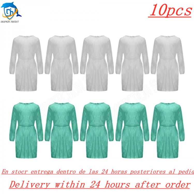 all in one place כלי עבודה Disposable Protective Isolation Clothing Anti-spitting Waterproof Anti-oil Stain Nursing Gown Suit Safety Clothing Protectors