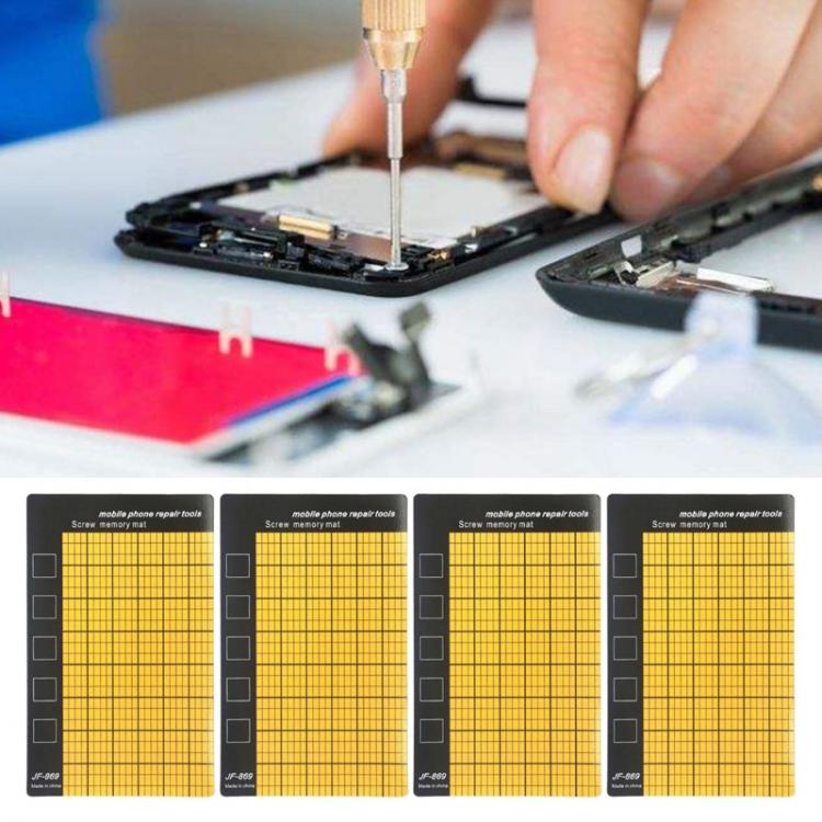 all in one place כלי עבודה 4 Pcs Magnetic Screw Memory Mat Mini Chart Work Pad for Mobile Phone Repair Tools Prevent Small Electronics Losing