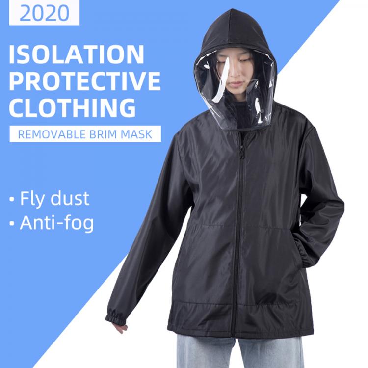 all in one place כלי עבודה Removable Epidemic Prev Beekeeping Clothes Anti Flu Washable Protective Suit Isolated Clothing Jacket Hat With Mask Waterproof
