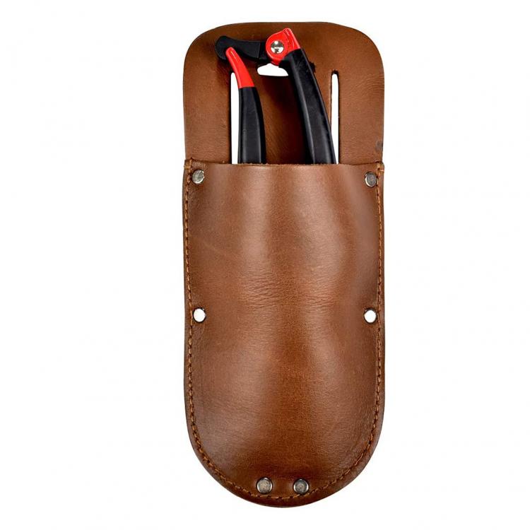 all in one place כלי עבודה Gardening Pruning Shears Leather Sheath Protective Case Waist-mounted Scissors Protective Cover Non-slip Heat Insulation Tool