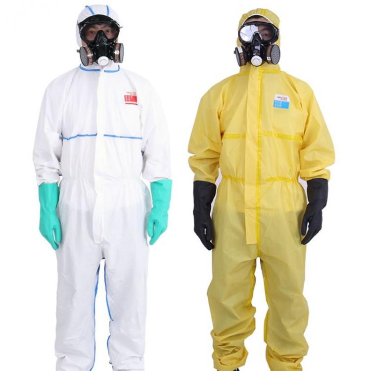 all in one place כלי עבודה Protective Suit Protective Clothing Coverall Suit Coveralls With Cap Full Body Protection Labor Insurance Safety