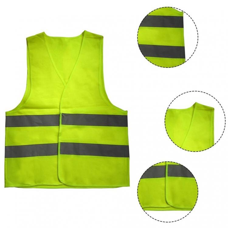 all in one place כלי עבודה New hot Unisex L XL XXL XXXL Reflective Vest Workwear Provides High Visibility Day Night Running Cycle Warning Child Safety Vest