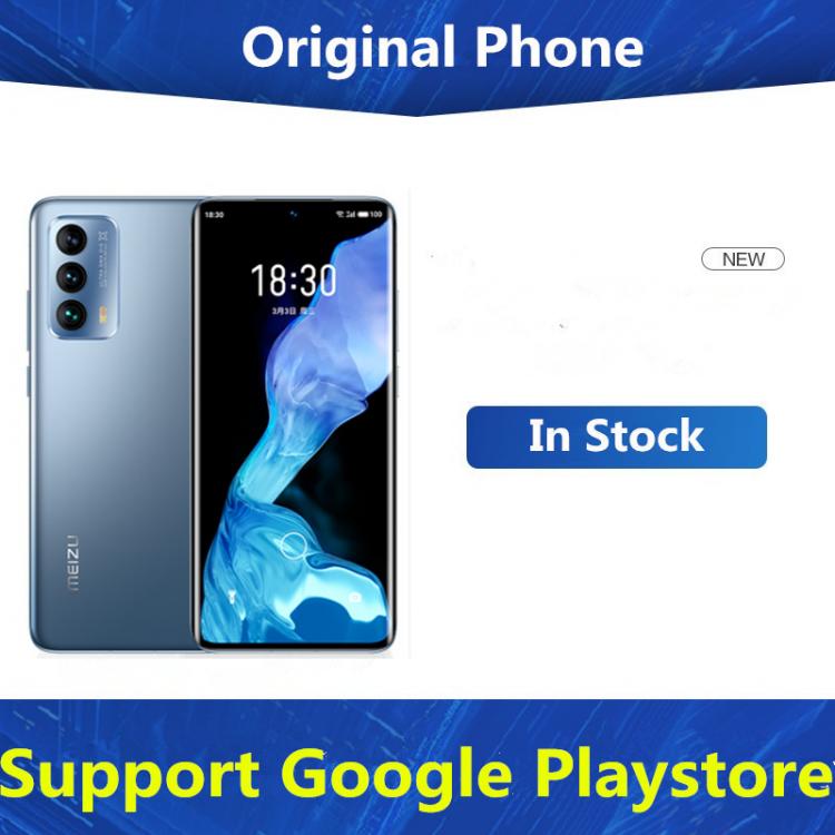 all in one place טלפונים סלולרים In Stock Meizu 18 5G Smart Phone 30W Fast Charger Snapdragon 888 Android 10.0 GPS Screen Fingerprint 64.0MP 6.2" 120HZ AMOLED