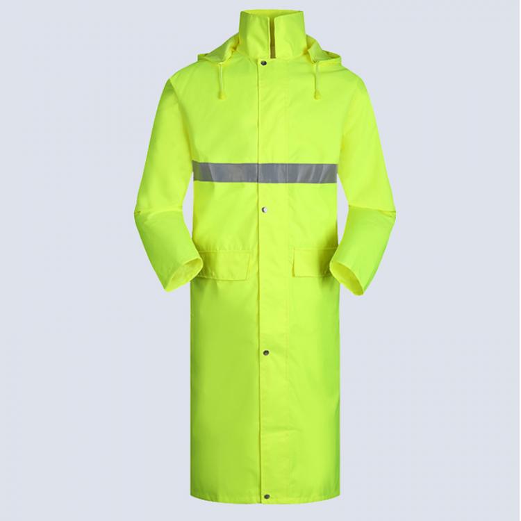 all in one place כלי עבודה Long Raincoat Full body Rainproof Workwear Waterproof Overalls Hooded Rain Work Clothing with reflective strap