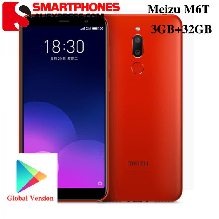 all in one place טלפונים סלולרים Global Version 98%New Meizu M6T Smartphone Android 3G 32G 5.7 inch Full Screen  MT6750 Super MBack fingerprint Payment