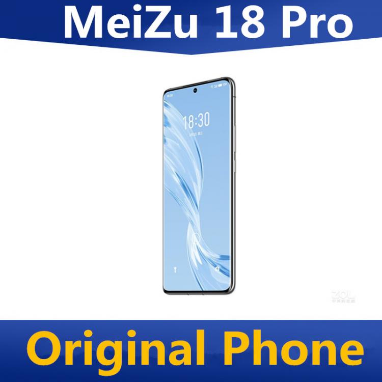 all in one place טלפונים סלולרים In Stock Meizu 18 Pro 5G Cell Phone Snapdragon 888 50.0MP 6 Cameras Screen Fingerprint 6.7" 120HZ 40W Super Charger 4500mAh