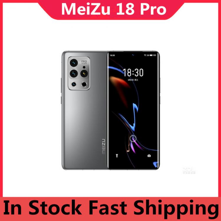 all in one place טלפונים סלולרים New Meizu 18 Pro 5G Android Phone 40W Super Charger+40W Wireless Charge 12GB 256GB Snapdragon 888 6.7" 120HZ 50.0MP Dual Sim
